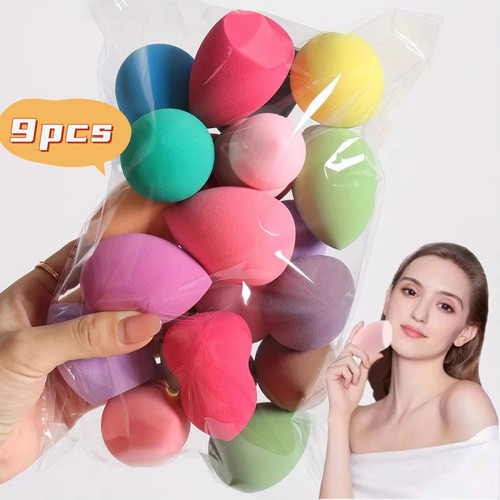 Makeup sponge set 9pcs - makeup,